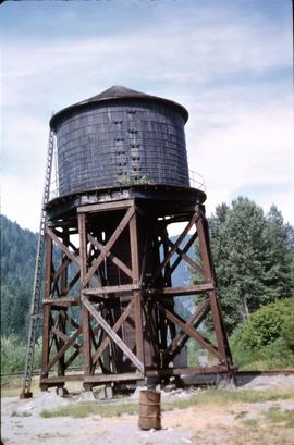 Great Northern Railway water tower at Merritt, Washington