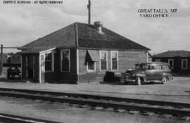 Great Northern Yard Office at Great Falls, Montana, undated
