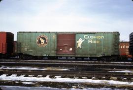 Great Northern Railway Box car 39664, at Lincoln, Nebraska in 1969.