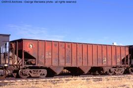 Great Northern Hopper Car 70280 at Longmont, Colorado, 1990