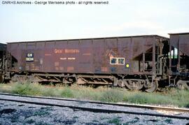 Great Northern Hopper Car 78034 at Denver, Colorado, 1982