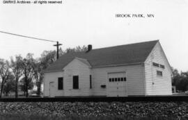 Great Northern Depot at Brookpark, Minnesota, undated
