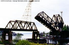 Great Northern Bridge at Ballard, Washington, 1991