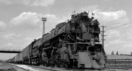 Spokane, Portland, and Seattle Railway Steam Locomotive 911 at Hillyard, Washington, undated