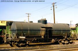 Great Northern Maintenance of Way Tank Car X1207 at Wenatchee, Washington, 1988