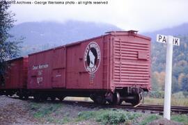 Great Northern Boxcar 25478 at Wickersham, Washington, 1973