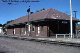 Great Northern Depot at Ada, Minnesota, undated