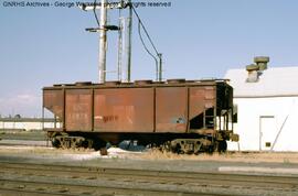 Great Northern Sand Car X2975 at Pasco, Washington, 1984