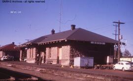 Spokane, Portland, and Seattle Railway Depot at Bend , Oregon, undated