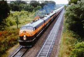Great Northern Diesel Locomotive 362A at Minnetonka, Minnesota, 1967