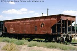 Great Northern Hopper Car 78112 at Denver, Colorado, 1973