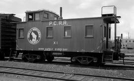 Pacific Coast Caboose X1 in Seattle, Washington, circa 1952