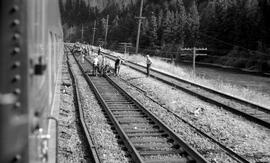 Great Northern Track Maintenance Crew in Washington State, undated