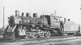 Spokane, Portland, and Seattle Railway Steam Locomotive 357 at Portland, Oregon, 1947