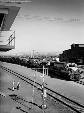 Great Northern Railroad Yard at Hillyard, Washington, undated