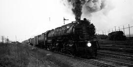 Spokane, Portland, and Seattle Railway Steam Locomotive 902 at Hillyard, Washington, undated
