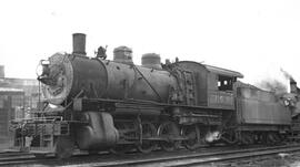 Great Northern Steam Locomotive 1193 at Superior, Wisconsin, 1946