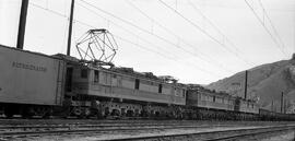 Great Northern Electric Locomotives 5014 and 5017 at Wenatchee, Washington, undated