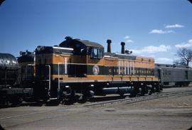 Great Northern Railway Locomotive 189 at Sioux City, Iowa in 1956.