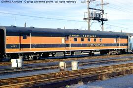 Great Northern Passenger Car 42 at Seattle, Washington, 1973