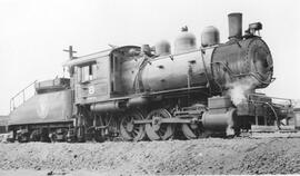 Great Northern Steam Locomotive 8 at Great Falls, Montana, 1941