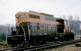 Great Northern Railway 604 at Everett, Washington in 1970.