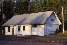 Great Northern Depot at Essex, Montana, 1990