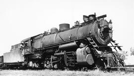 Spokane, Portland, and Seattle Railway Steam Locomotive 500 at Culver, Oregon, 1937