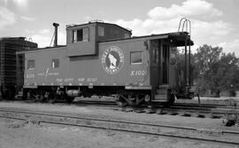 Great Northern Caboose X100 in Washington State, undated