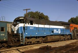 Great Northern Railway 2537 at Minneapolis Junction, Minnesota in 1969.