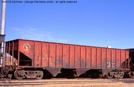 Great Northern Hopper Car 70238 at Longmont, Colorado, 1990