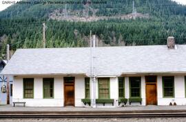 Great Northern Depot at Skykomish, Washington, 1987