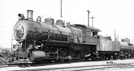Great Northern Steam Locomotive 891 at Superior, Wisconsin, 1948
