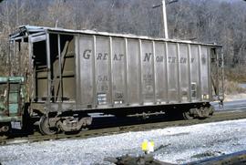 Great Northern Railway Hopper car 71838 at Allentown, Pennsylvania in 1988.