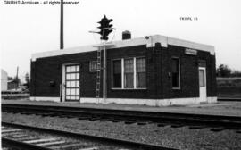 Great Northern Depot at Doon, Iowa, undated