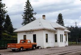 Great Northern Railway Republic, Washington depot