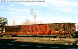 Great Northern Gondola 78661 at Albuquerque, New Mexico, 1978