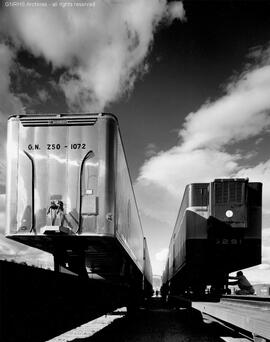 Great Northern Freight Cars at Appleyard, Washington, undated