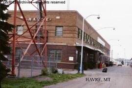 Great Northern Depot at Havre, Montana, undated