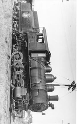Great Northern Steam Locomotive 1 at Vancouver, British Columbia, undated