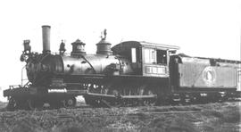 Great Northern Steam Locomotive 186 at Yankton, South Dakota, 1940