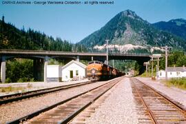 Great Northern Diesel Locomotive 462D at Scenic, Washington, undated