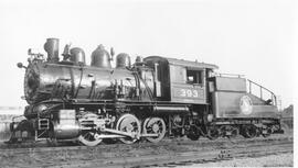 Great Northern Steam Locomotive 393 at Vancouver, British Columbia, 1951