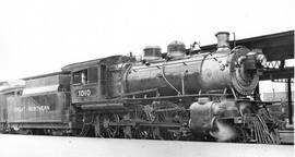 Spokane, Portland, and Seattle Railway Steam Locomotive 161 at Portland, Oregon, 1937