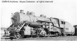 Great Northern Steam Locomotive 3132 at Kelly Lake, Minnesota, undated