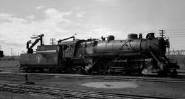 Great Northern Steam Locomotive 3129 at Hillyard, Washington, undated