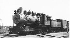 Great Northern Steam Locomotive 98 at Sioux City, Iowa, 1948