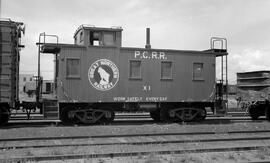 Pacific Coast Caboose X1 in Seattle, Washington, circa 1952