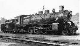 Spokane, Portland, and Seattle Railway Steam Locomotive 620 at Portland, Oregon, 1937