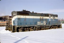 Great Northern Railway 660 at Minneapolis Junction, Minnesota in 1970.
